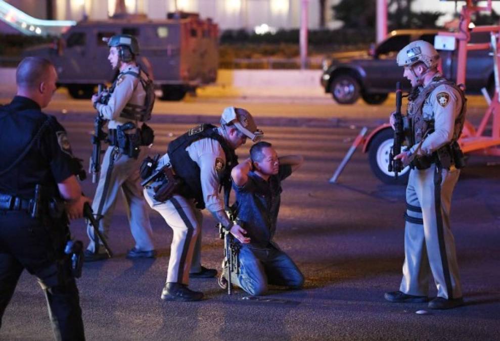 FOTOS: Los momentos más dramáticos del ataque en Las Vegas