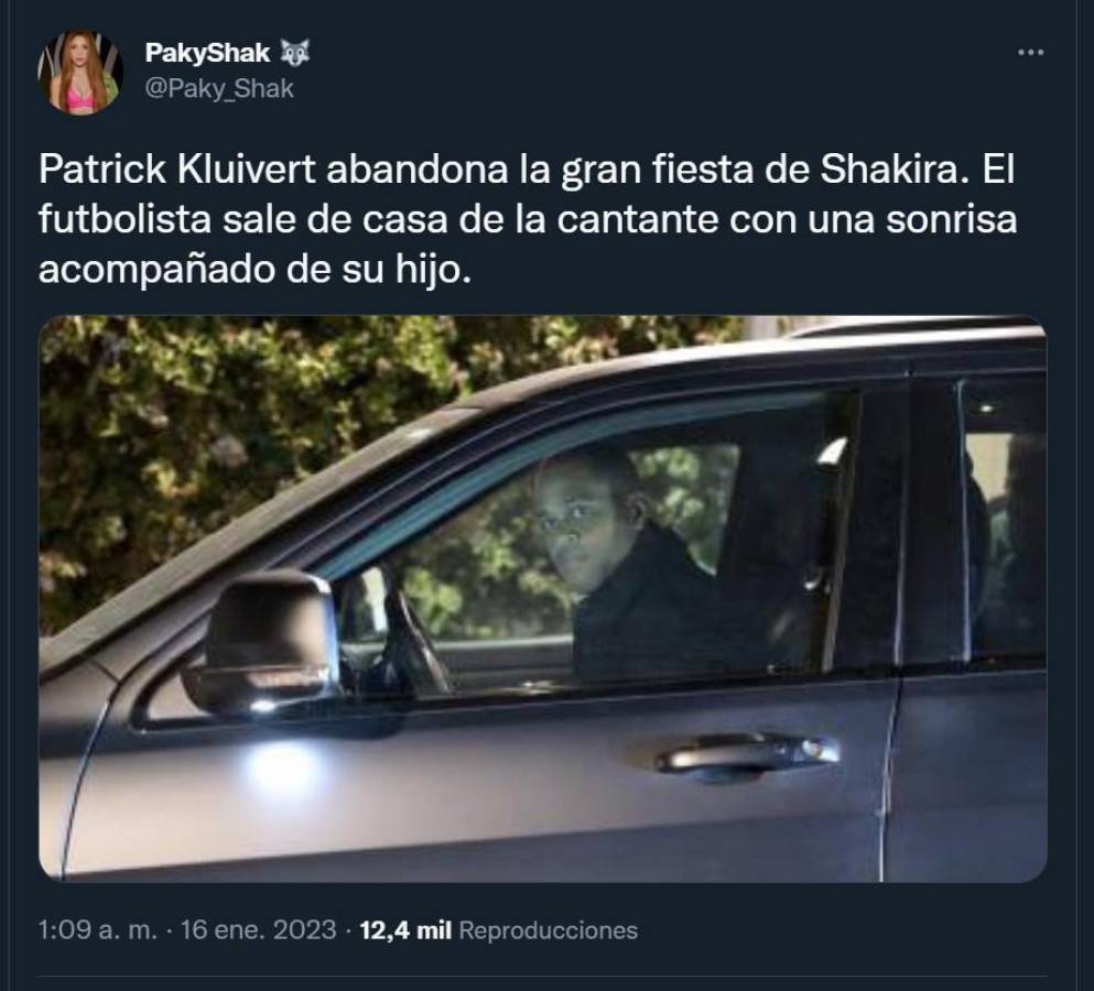 Captan a exjugador del Barcelona saliendo de la fiesta de Shakira