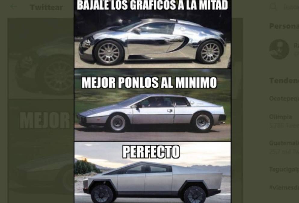 La curiosa camioneta de Tesla desata ola de memes