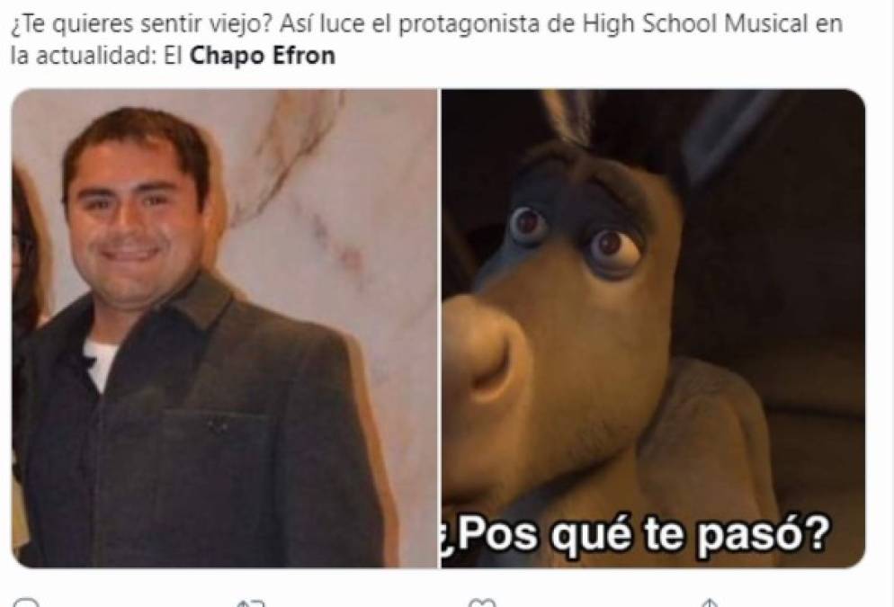 Los memes que dejó la foto de 'El Chapo Efron' en las redes sociales