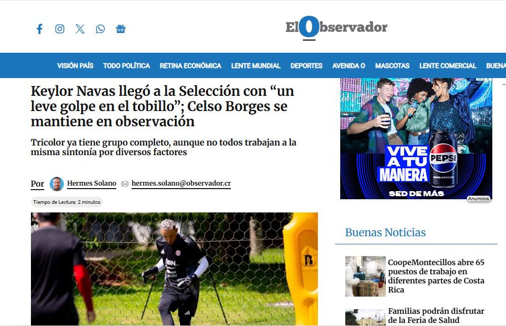 Temen quedar fuera del Mundial: lo que dicen los medios ticos antes del partido contra Honduras