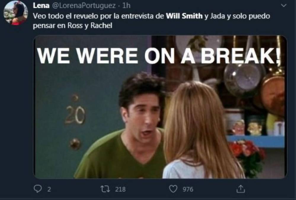 ¡Fanáticos destrozados! Los memes que dejó la infidelidad de la esposa de Will Smith