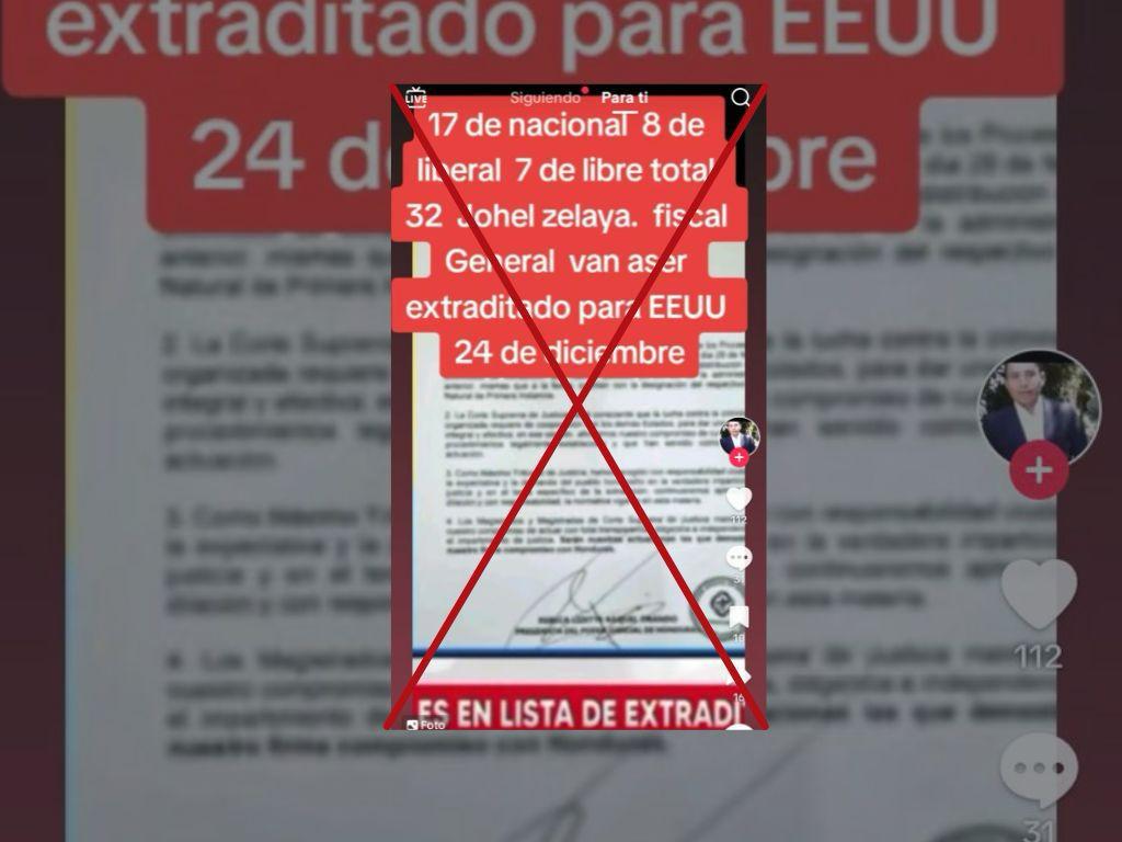 $!Captura de pantalla a una publicación de TikTok hecha el 4 de noviembre de 2023.