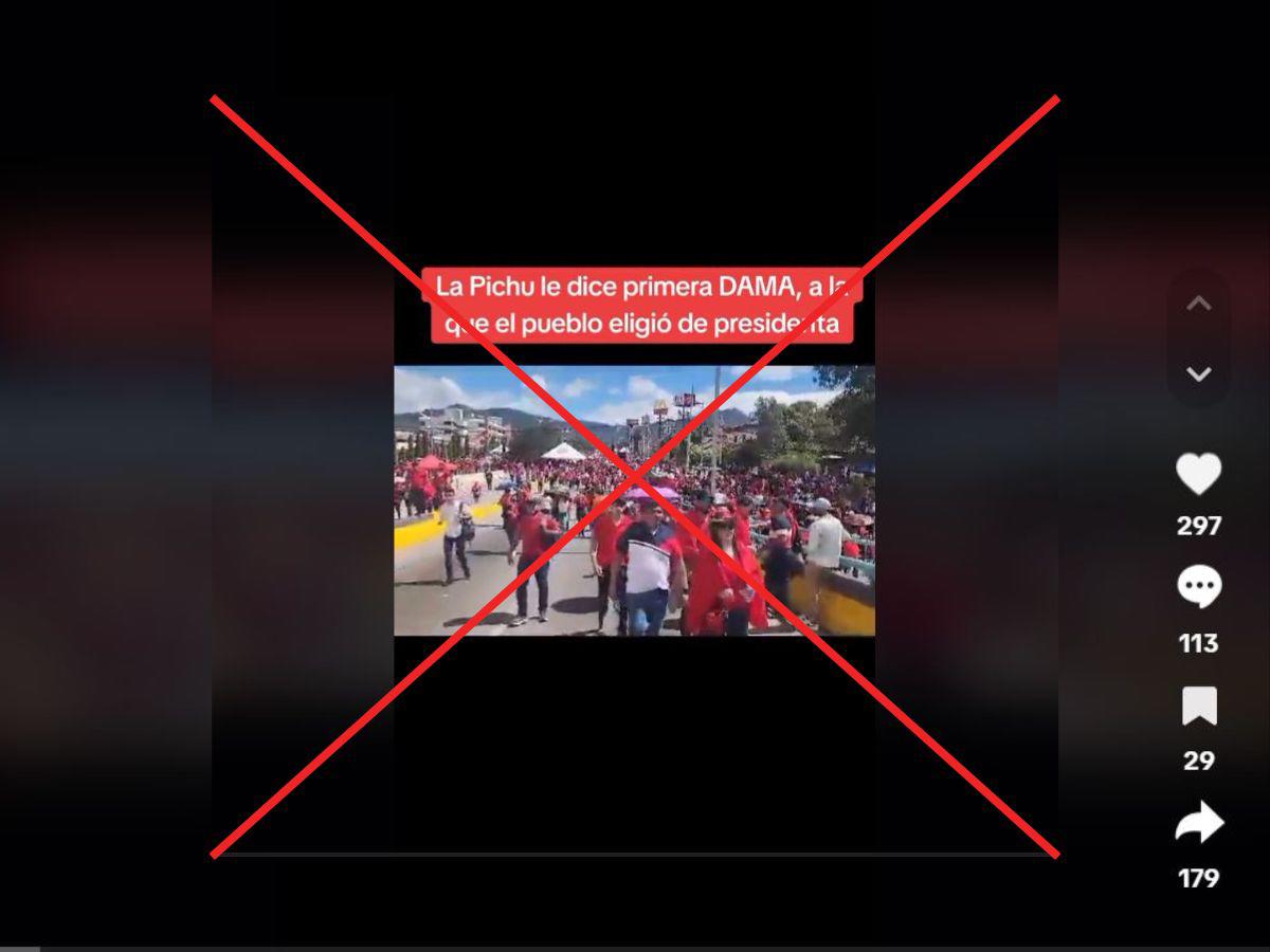 $!Captura de pantalla a una publicación de TikTok realizada el 2 de febrero de 2024.