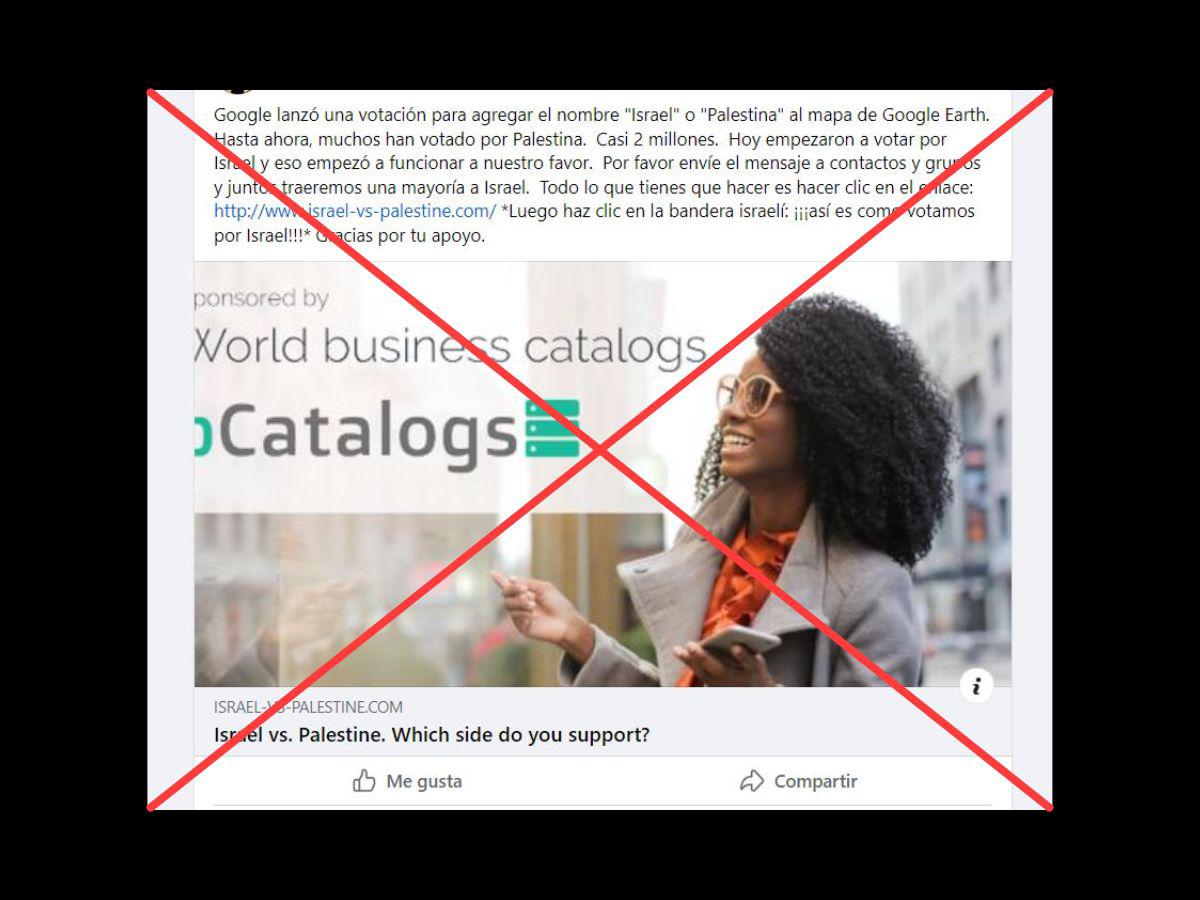 Captura de pantalla a una publicación de Facebook realizada el 11 de abril de 2024. $!Captura de pantalla a una publicación de Facebook realizada el 11 de abril de 2024.