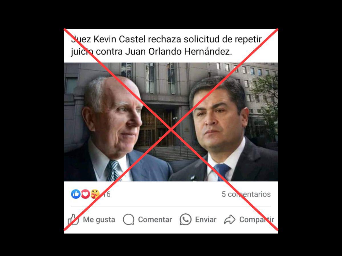 $!Captura de pantalla a una publicación de Facebook realizada el 15 de abril de 2024.