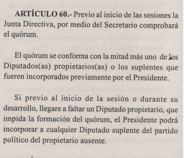 ¿Luis Redondo puede integrar suplentes en cualquier silla del Congreso Nacional? $!¿Luis Redondo puede integrar suplentes en cualquier silla del Congreso Nacional?