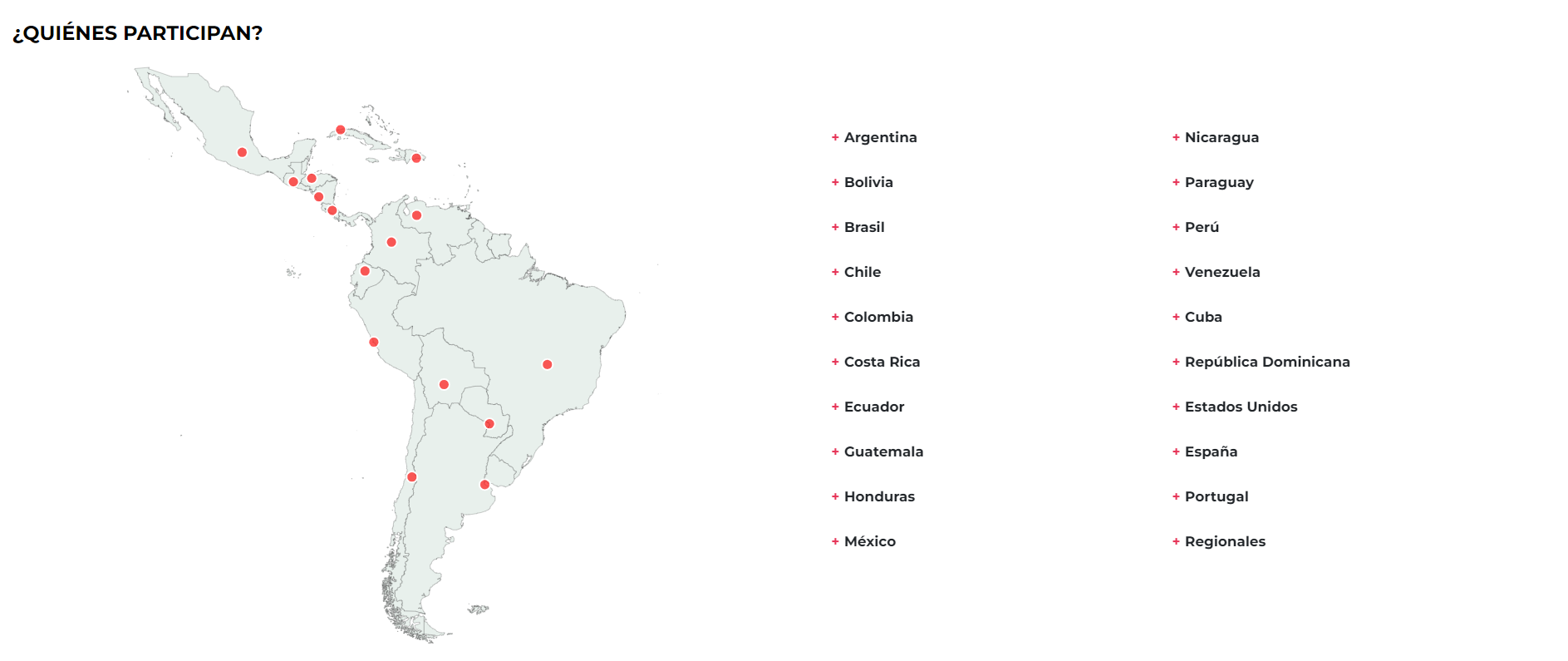 $!Este es el mapa de verificadores de América Latina, según el país. <a rel=nofollow noopener noreferrer href=https://chequeado.com/latamchequea/#/ target=_blank>Click aquí</a> para ver detalladamente el gráfico.