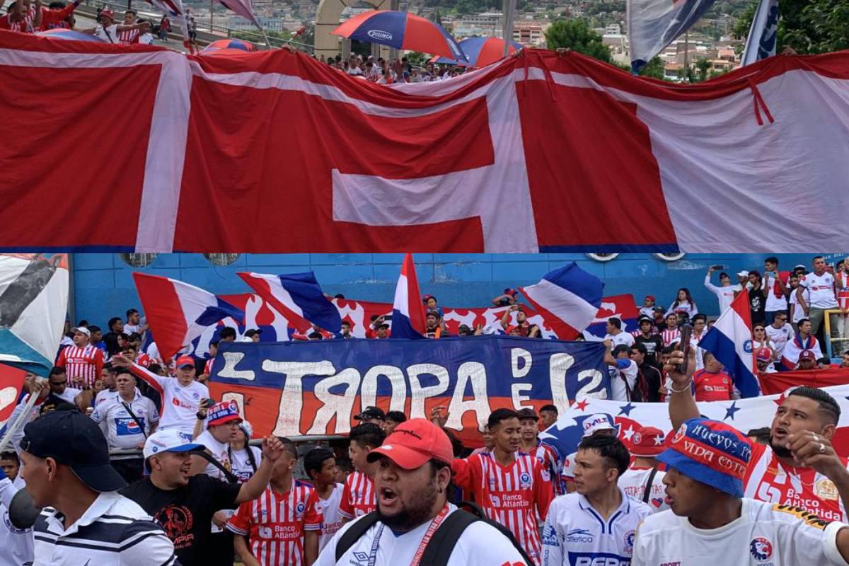 Así ruge el ambiente del Olimpia- Génesis en Tegucigalpa