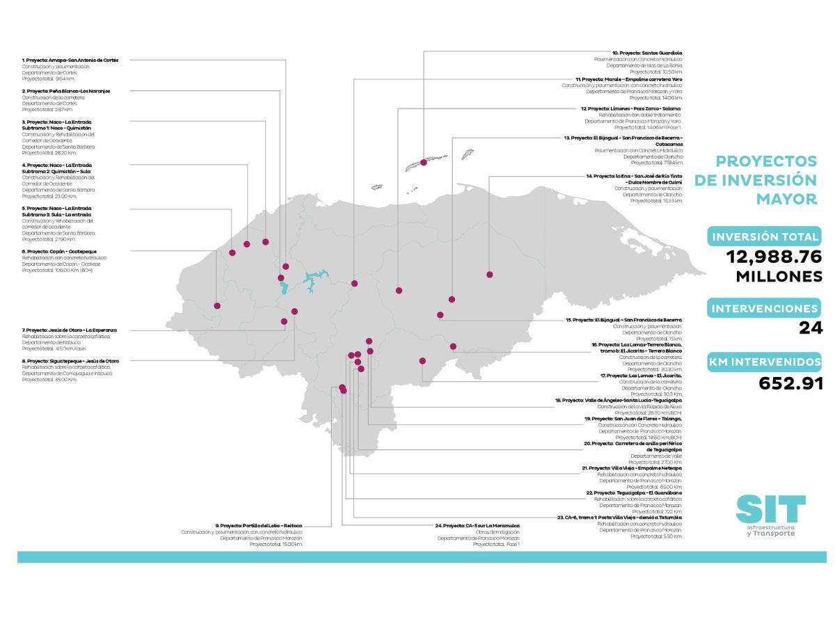 $!Cuidado: así están las principales carreteras en esta Semana Morazánica