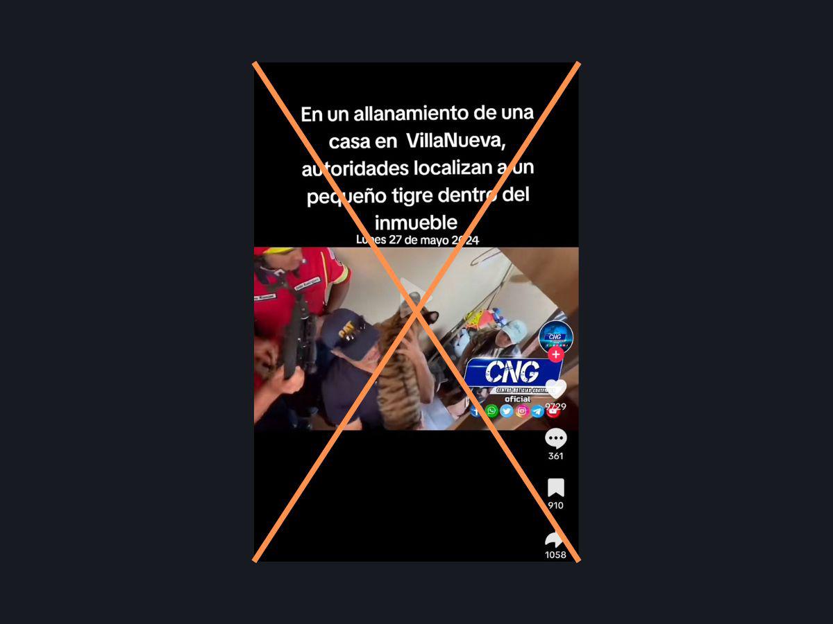 $!Captura de pantalla a una publicación de TikTok realizada el 30 de mayo de 2024.