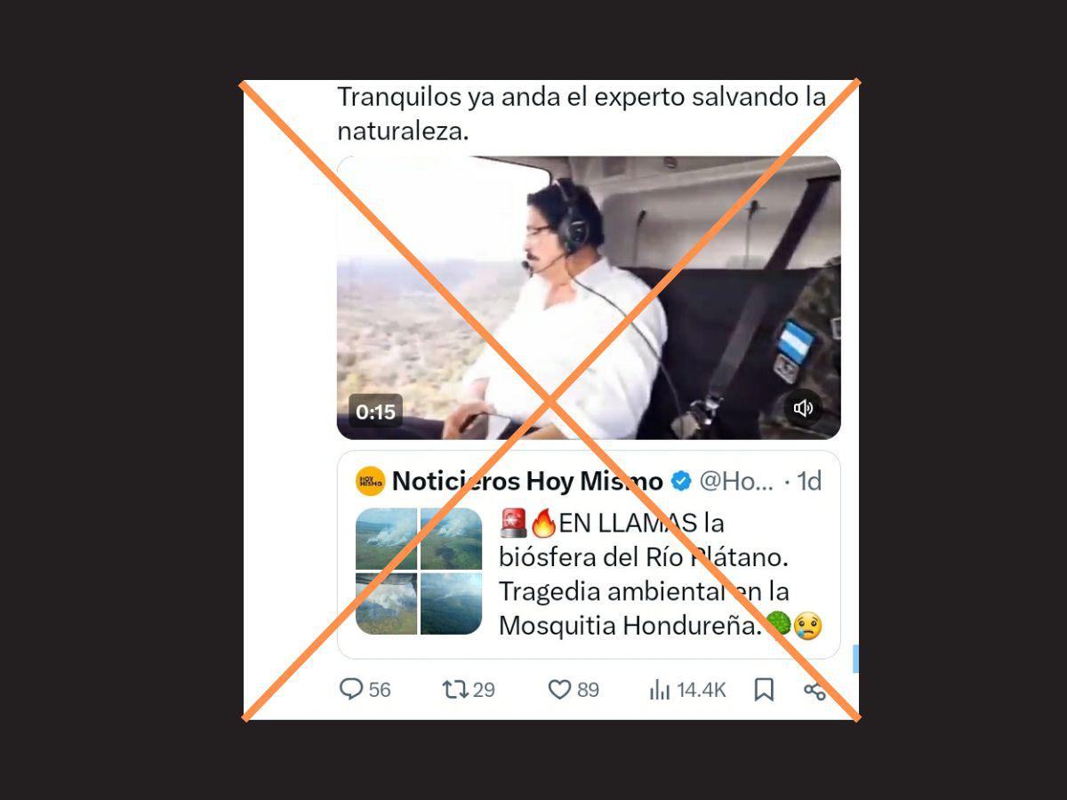 $!Captura de pantalla a una publicación de X realizada el 9 de mayo de 2024.