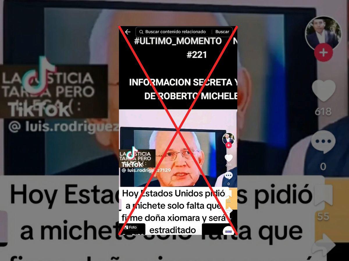 $!Captura de pantalla a una publicación de TikTok realizada el 7 de febrero de 2024.