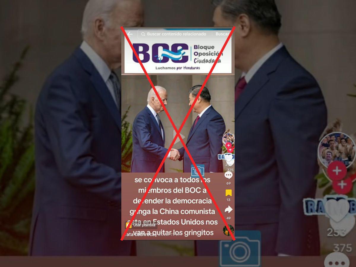 $!Captura de pantalla a una publicación de TikTok realizda el 31 de enero de 2024.