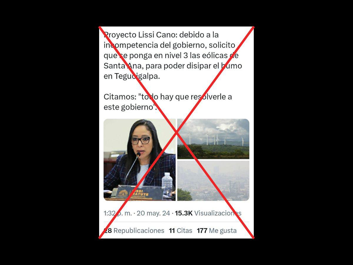 $!Captura de pantalla a una publicación de X realizada el 21 de mayo de 2024.