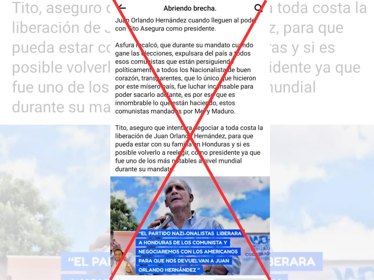 $!Captura de pantalla a un publicación de Facebook realizada el 16 de enero de 2024.