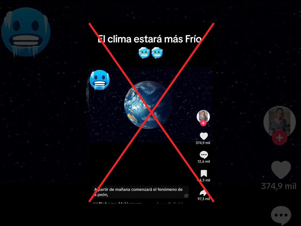Captura de pantalla a una publicación de TikTok realizada el 13 de febrero de 2024. $!Captura de pantalla a una publicación de TikTok realizada el 13 de febrero de 2024.