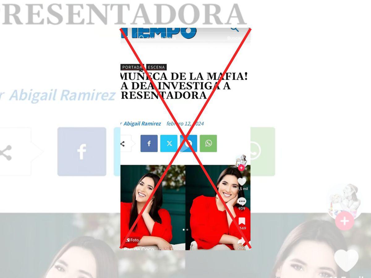 $!Captura de pantalla a una pulicación de TikTok realizada el 14 de febrero de 2024.