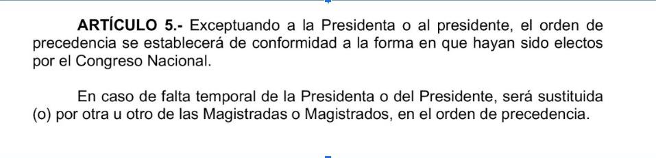 $!Presidenta de la CSJ sí puede nombrar coordinadores de sala indistintamente el orden de precedencia, según la ley
